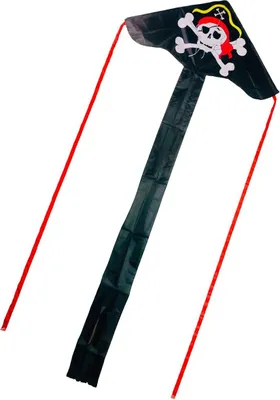 Produktbild von Airow Piratenkomet Schwarz  Schwarz One Size