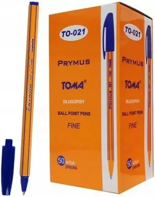 Produktbild von Długopis niebieski Prymus 50 szt.