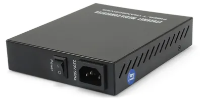 Immagine prodotto di LevelOne GVM-1220 - Convertitore multimediale - Ethernet, Fast Ethernet - 10Base-T, 100Base-TX, 1000Base-T, 1000Base-X - RJ-45 /