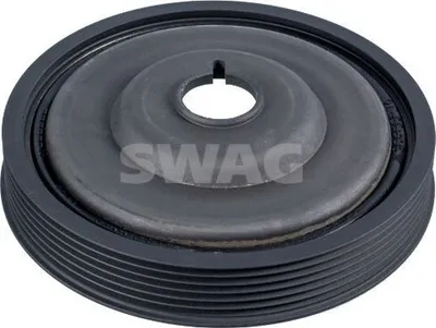 Produktbild von SWAG 60 93 6154 Riemenscheibe Kurbelwelle für NISSAN Qashqai / Qashqai +2 I (J10, NJ10) 155mm 6-Rippen
