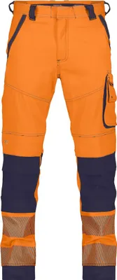 Produktbild von DASSY Warnschutzhose ARUBA Gr. 50 MINUS orange/blau