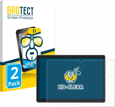 Produktbild von 2x Für Facetel Q6 Schutzfolie BROTECT Displayschutz Display Schutz Folie Klar Transparent