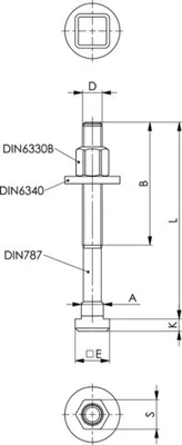 Image de AMF Cône DIN6319D D 9,6 (M 8) - 81869