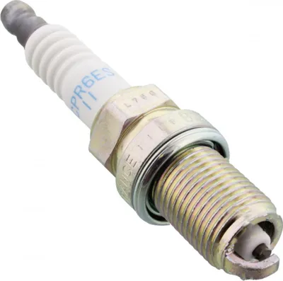 Image de Jeu de bougies d'allumage NGK 4x BCPR6ES-11 Bougie d'allumage antiparasitée, 19,0mm filetage long Ø 14,0mm Hex 16,0mm, écart entre les électrodes 1,10mm, valeur thermique 6, 7121