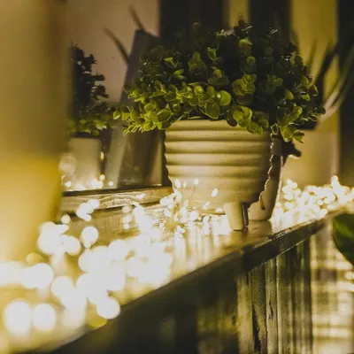 Obrázek produktu pro LED světelný řetěz, 12 x 1,5 m, teple bílá, 180 diod