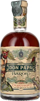 Image de Rhum Don Papa Baroque 40 % 0,70 l