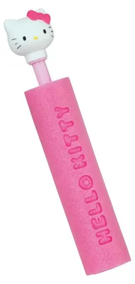 Produktbild von Happy People - Wasserspritze - Hello Kitty Foamshooter mit 3D Kopf (26cm) Wasserpistole