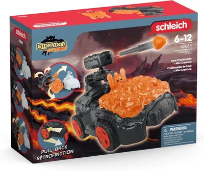 Produktbild von Schleich schleich®  ELDRADOR CREATURES 42668 Lava-Crashmobil mit Mini Creature