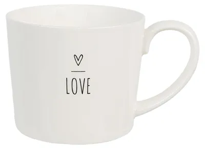 Immagine prodotto di Tazza Clayre & Eef 275 ml Cuore in Vetroceramica bianca