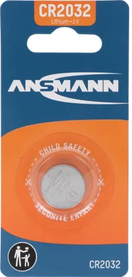 Produktbild von Ansmann Lithium Knopfzelle CR2032, 3 Volt