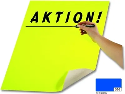 Produktbild von Folia Plakatkarton - 48 x 68 cm, königsblau