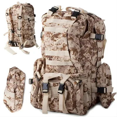 Obrázek produktu pro Verk 14279 Vojenský batoh 45 l pískový maskáč