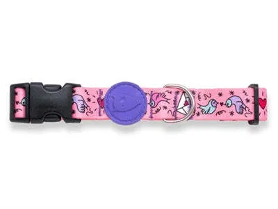 Produktbild von Morso Halsband Hond Gerecycled Sweet Tweet Roze