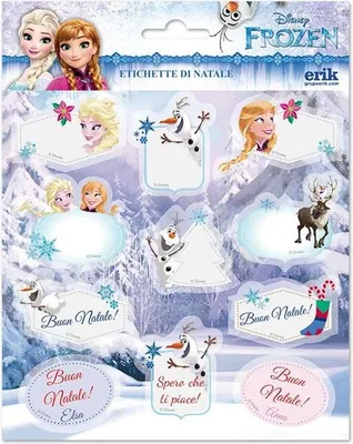 Produktbild von Disney Frozen 2 - Etiketten zum Personalisieren von Geschenken
