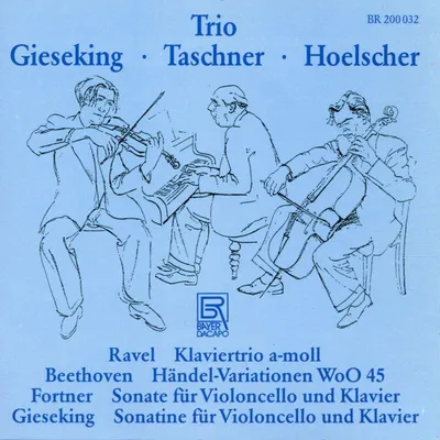 Zdjęcie produktu dla Trio Gieseking-Taschner-Hoelscher