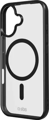 Obrázok produktu pre SBS TEMAGCOLIP1763K, Ochranný obal, Apple, iPhone 17, 16 cm (6.3"), Čierna, Priehľadná