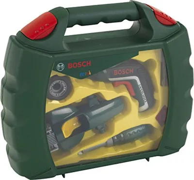 Produktbild von Theo Klein 8395 Bosch Grand Prix Koffer + Ixolino II