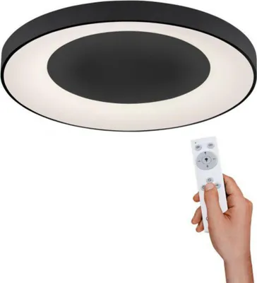 Zdjęcie produktu dla Oprawa sufitowa LED JUST LIGHT ANIKA, antracyt, 70 cm, ściemnialna, CCT