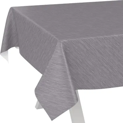 Produktbild von Tischdecke Wachstuch Einfarbig Grau Robust Wasserabweisend Breite 140 cm Länge 2000 cm