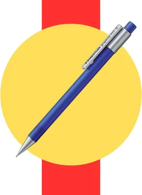 Produktbild von Staedtler Druckbleistift graphite B 05 blau 4007817777138