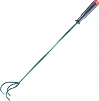 Image de Cultivateur de jardin - Aérateur manuel - Manuel - Longueur 63 cm - Outil à main