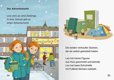Produktbild von Leserabe 1. Lesestufe - Weihnachtsgeschichten