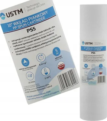 Immagine prodotto di cARTUCCIA DI SCHIUMA USTM DA 5 MICRON PER SOLIDI