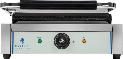 Produktbild von PANINI doppelseitiger gerillter Kontaktgrill