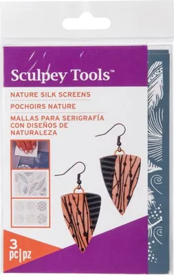 Zdjęcie produktu dla Zestaw do sitodruku Sculpey Nature - 1 zestaw