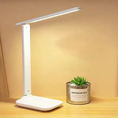 Productafbeelding van LED Bureaulamp met Touch Schakelaar - Dimbare Tafellamp 3 Kleuren 10 Helderheden