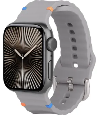 Image de Bracelet ActiveFlex pour Apple Watch 44/45/46/49mm, gris