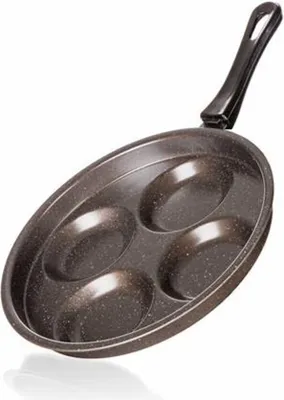 Obrázek produktu pro Pánev na 4 lívance GRANITE Brown 24 cm