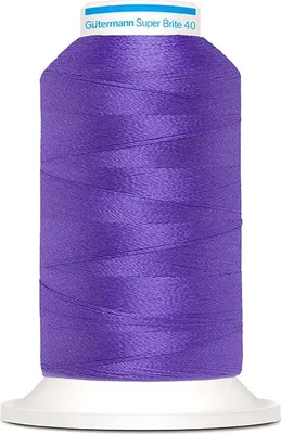 Obrázek produktu pro Vyšívací nit Gütermann Super Brite Polyester 40 1000 m - 9021