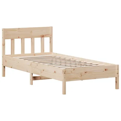 Obrázok produktu pre vidaXL Posteľ z masívu bez matraca 75x190 cm borovicové drevo