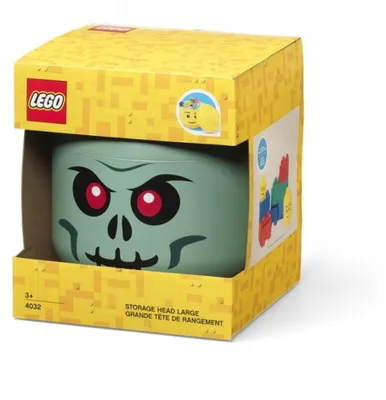 Produktbild von LEGO Box 40320811 Large Zombie Head Container