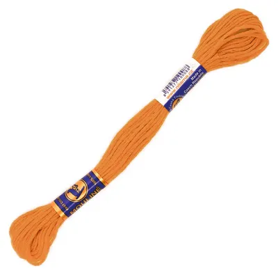 Produktbild von 1 Docke Stickgarn 2g / Sticktwist 100 % Baumwolle Stickerei Farbwahl Auswahl 1, Farbe :1292 kräftigorange