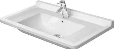 Produktbild von DURAVIT Möbelwaschtisch Starck 3 85 x 48,5 cm weiß glänzend 304800000