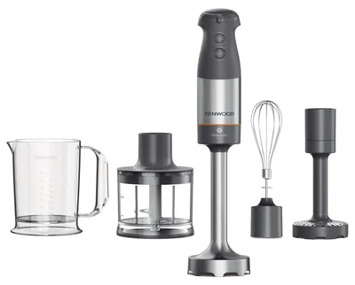 Produktbild von Pürierstab Stabmixer Standmixer - Triblade XL - 1000 W - Zerkleinerer 500 ml - Grau