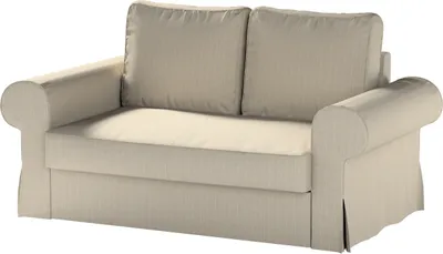 Produktbild von Dekoria Bezug für Backabro 2-Sitzer Sofa ausklappbar, beige, Bezug für Backabro 2-Sitzer Sofa