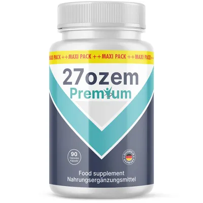 Produktbild von ozem 27 premium Kapseln | Mit wertvollen Inhaltsstoffe | 90 Kapseln