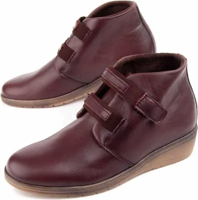 Produktbild von Purapiel Keilstiefelette Akilav Bordeaux