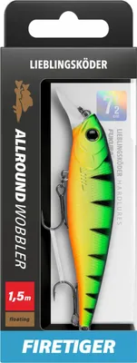 Produktbild von Lieblingsköder Allroundwobbler 7,5cm Firetiger