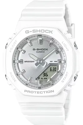 Zdjęcie produktu dla Zegarek damski G-SHOCK GMA-P2100VA-7AER biały sportowy wstrząsoodporne