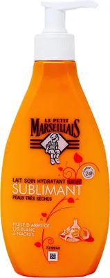 Produktbild von Le Petit Marseillais Body Lotion Aprikosenöl weiße Lilie Perlmutt 250ml