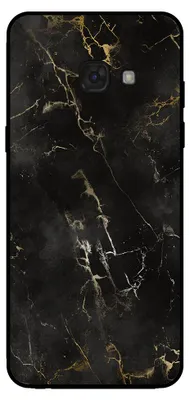 Produktbild von Smartphonica Handytasche für Samsung Galaxy A5 2017 mit Marmordruck - TPU Rückseite Fall Marmor Design - Schwarz