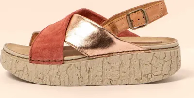 Produktbild von El Naturalista Sandalen Damen N5972 MULTI LEATHER METALIZADO ROSA / SHINRIN Farbe Pink