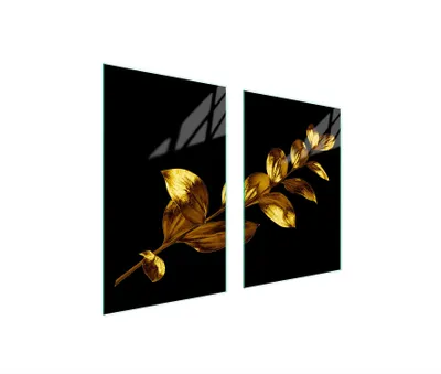 Produktbild von Glasschutzplatte Für Küche 65X52 Gold