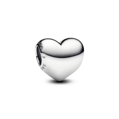 Produktbild von Be Love Herz Slide-Charm aus Sterlingsilber von PANDORA Moments