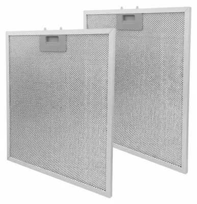 Produktbild von 2 Stück Metall Fettfilter für Dunstabzugshaube Aluminiumlegierung Mehrschichtfiltration universell einfach reinigen