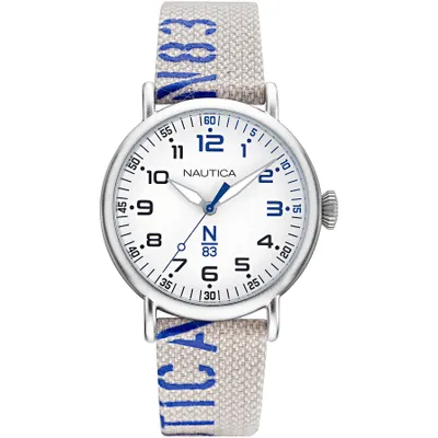 Produktbild von Nur Zeit Nautica Weiß   Kollektion N83 - mann